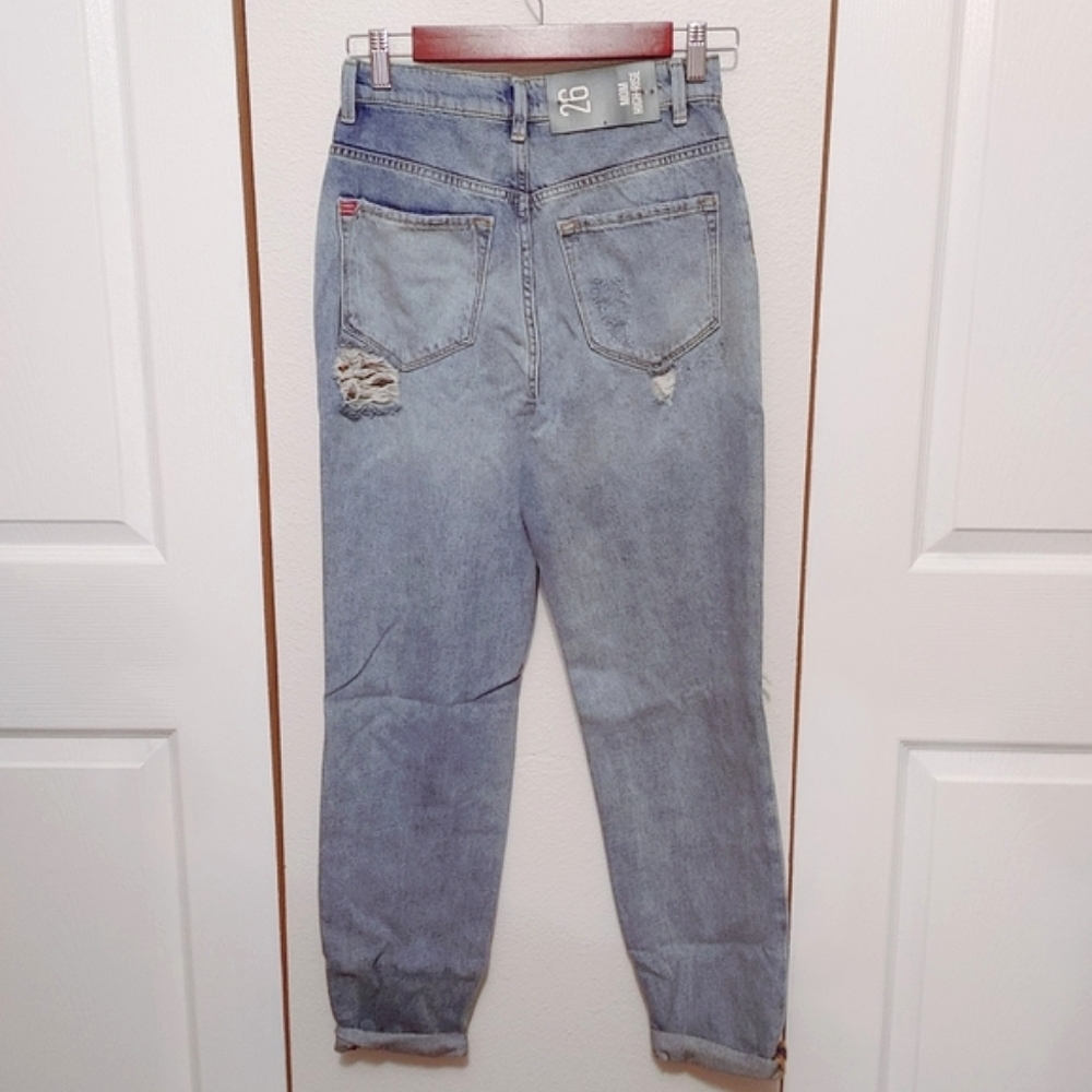 BDG High Rise Ripped Mom Jeans - Picture 3 of 11